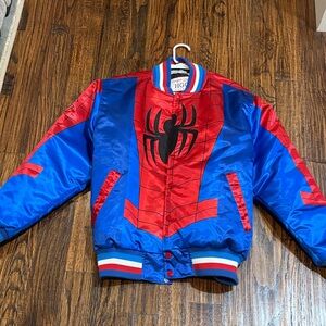 Superhero Spider Jacket - Red and Blue
